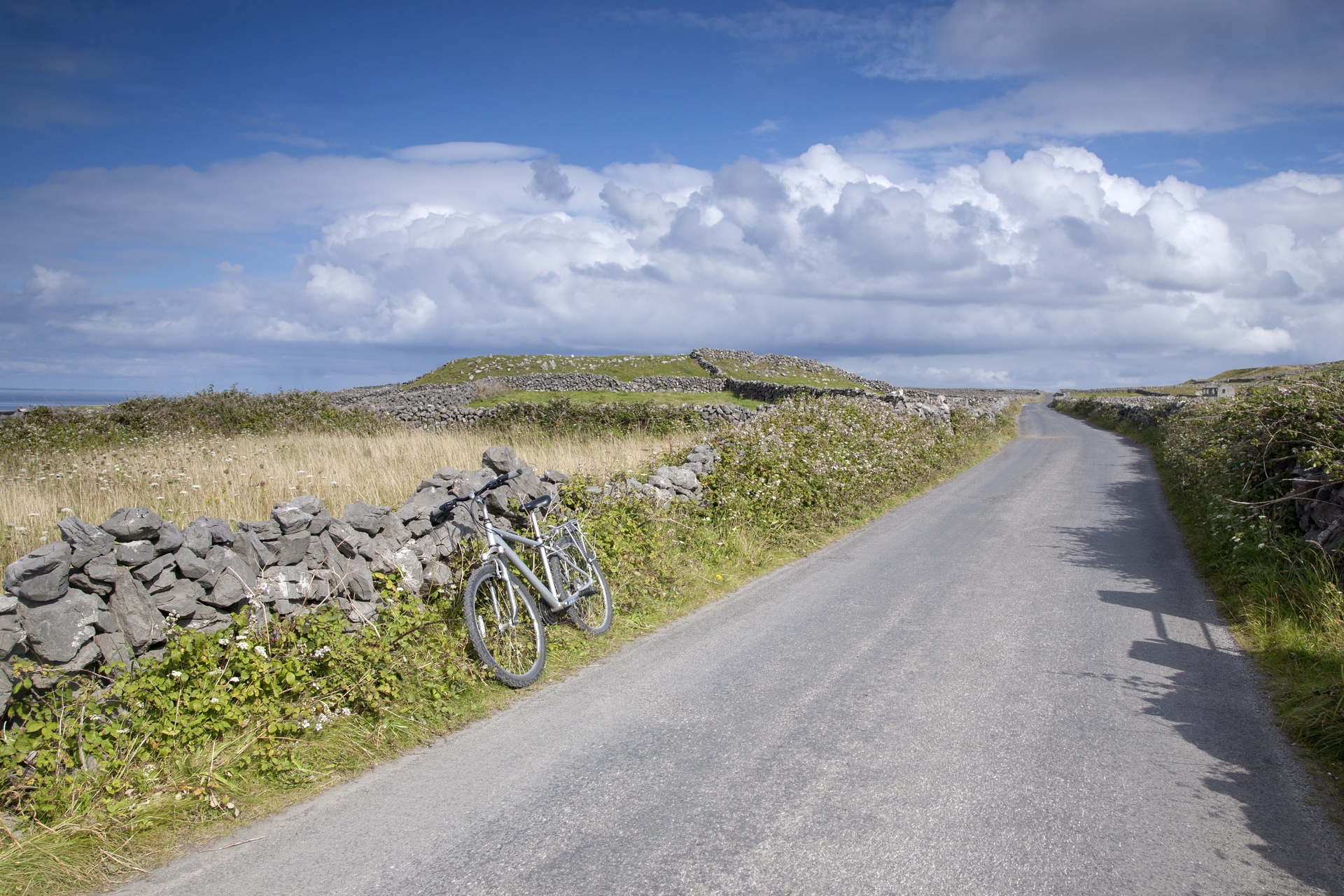 Get around the island by bike or on foot.